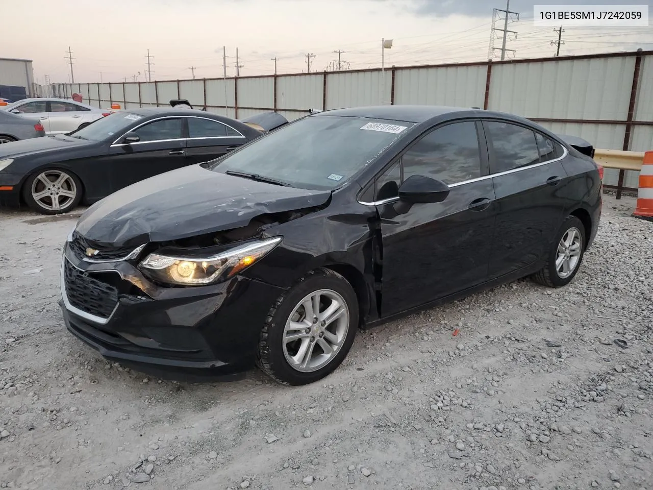 1G1BE5SM1J7242059 2018 Chevrolet Cruze Lt