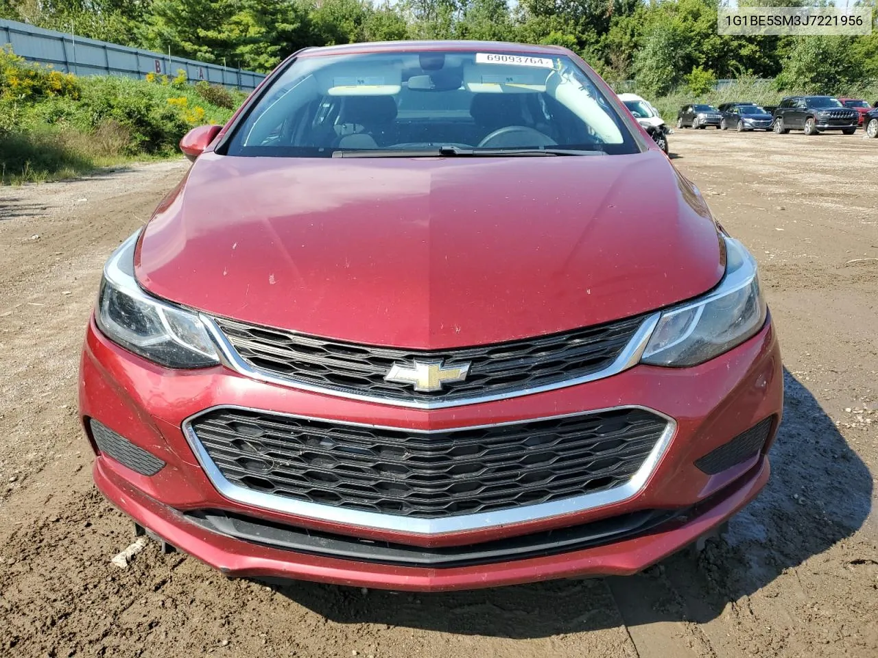 2018 Chevrolet Cruze Lt VIN: 1G1BE5SM3J7221956 Lot: 69093764