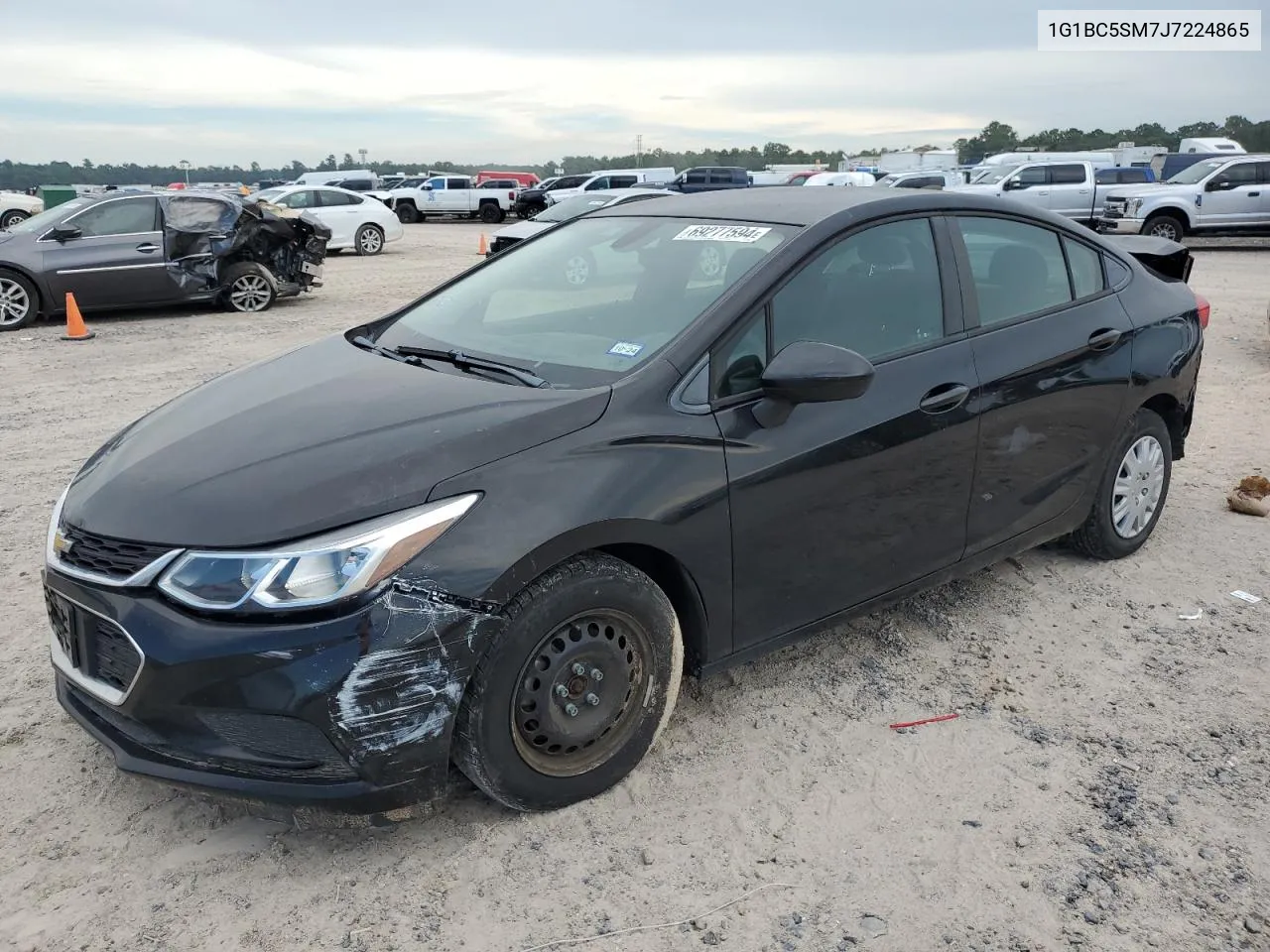 2018 Chevrolet Cruze Ls VIN: 1G1BC5SM7J7224865 Lot: 69277594