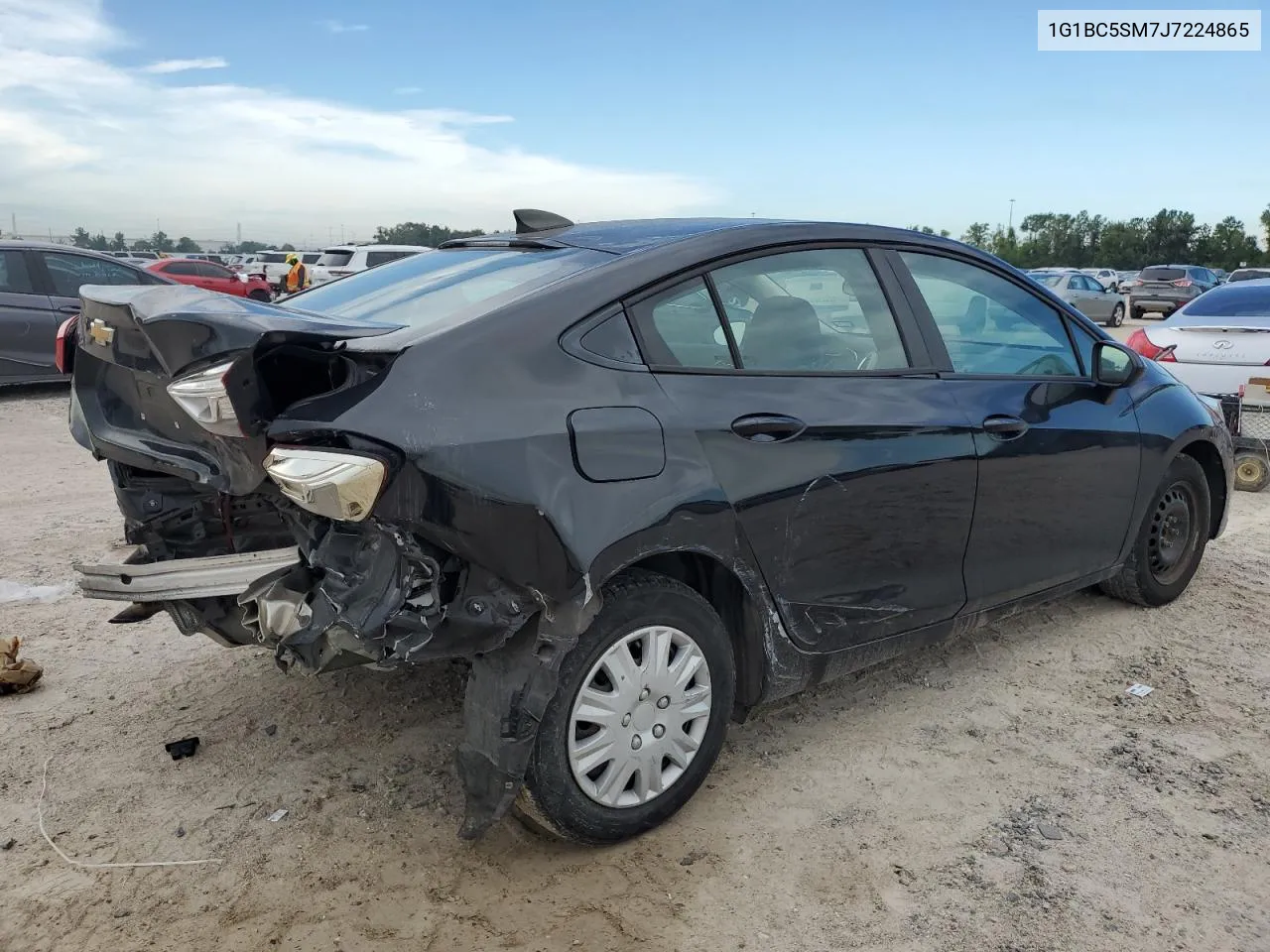 2018 Chevrolet Cruze Ls VIN: 1G1BC5SM7J7224865 Lot: 69277594