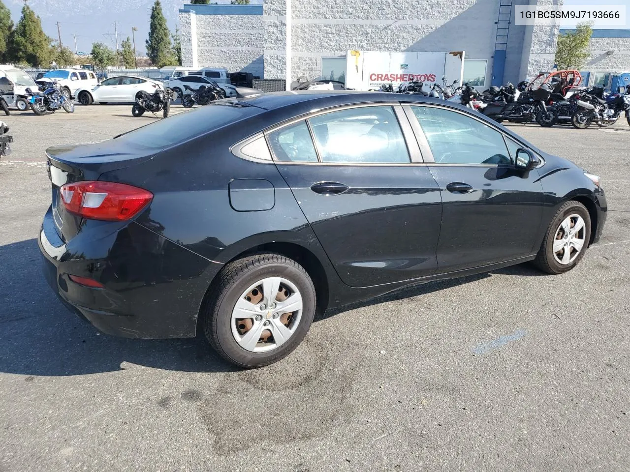 2018 Chevrolet Cruze Ls VIN: 1G1BC5SM9J7193666 Lot: 69347104