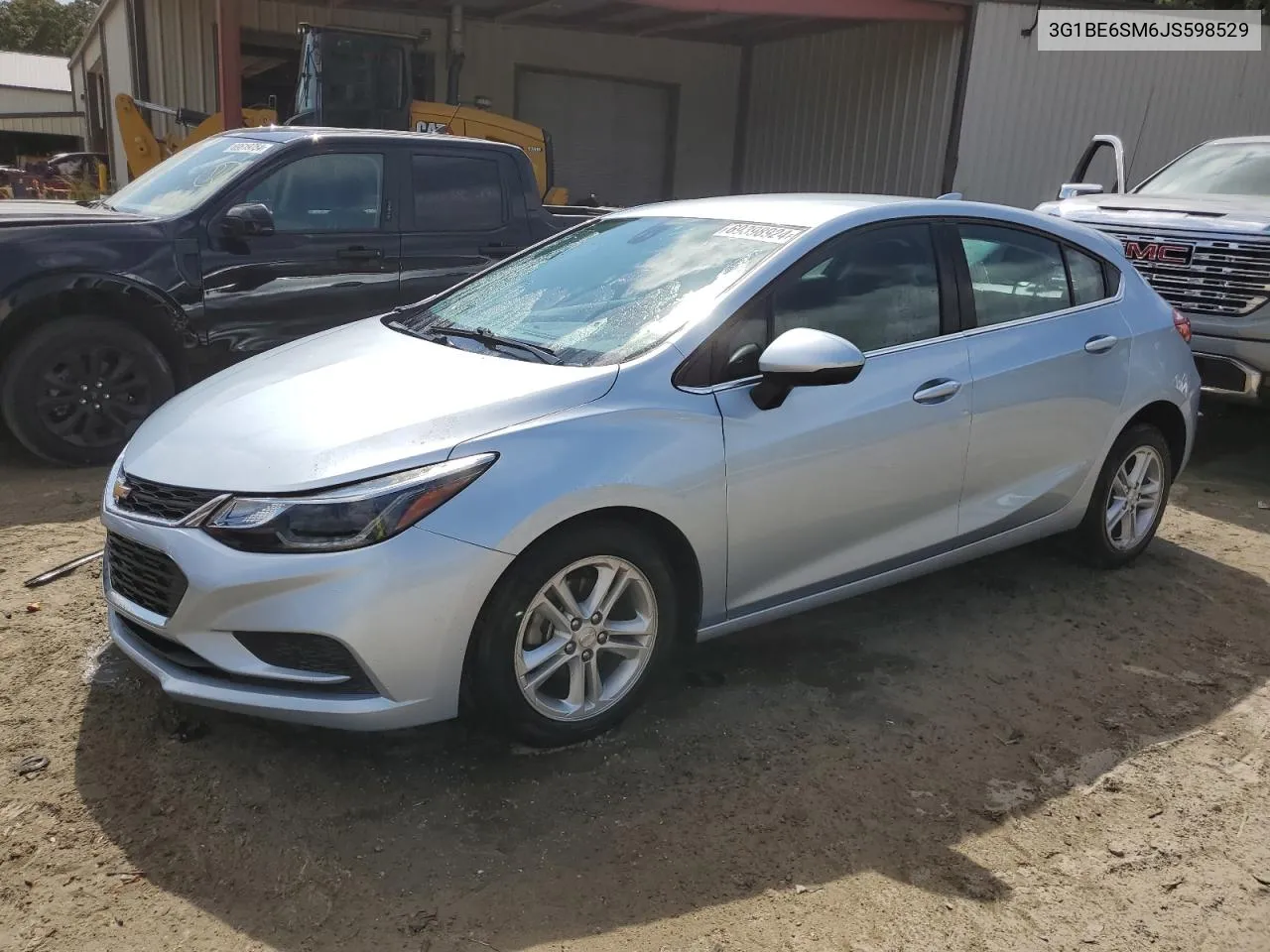 3G1BE6SM6JS598529 2018 Chevrolet Cruze Lt