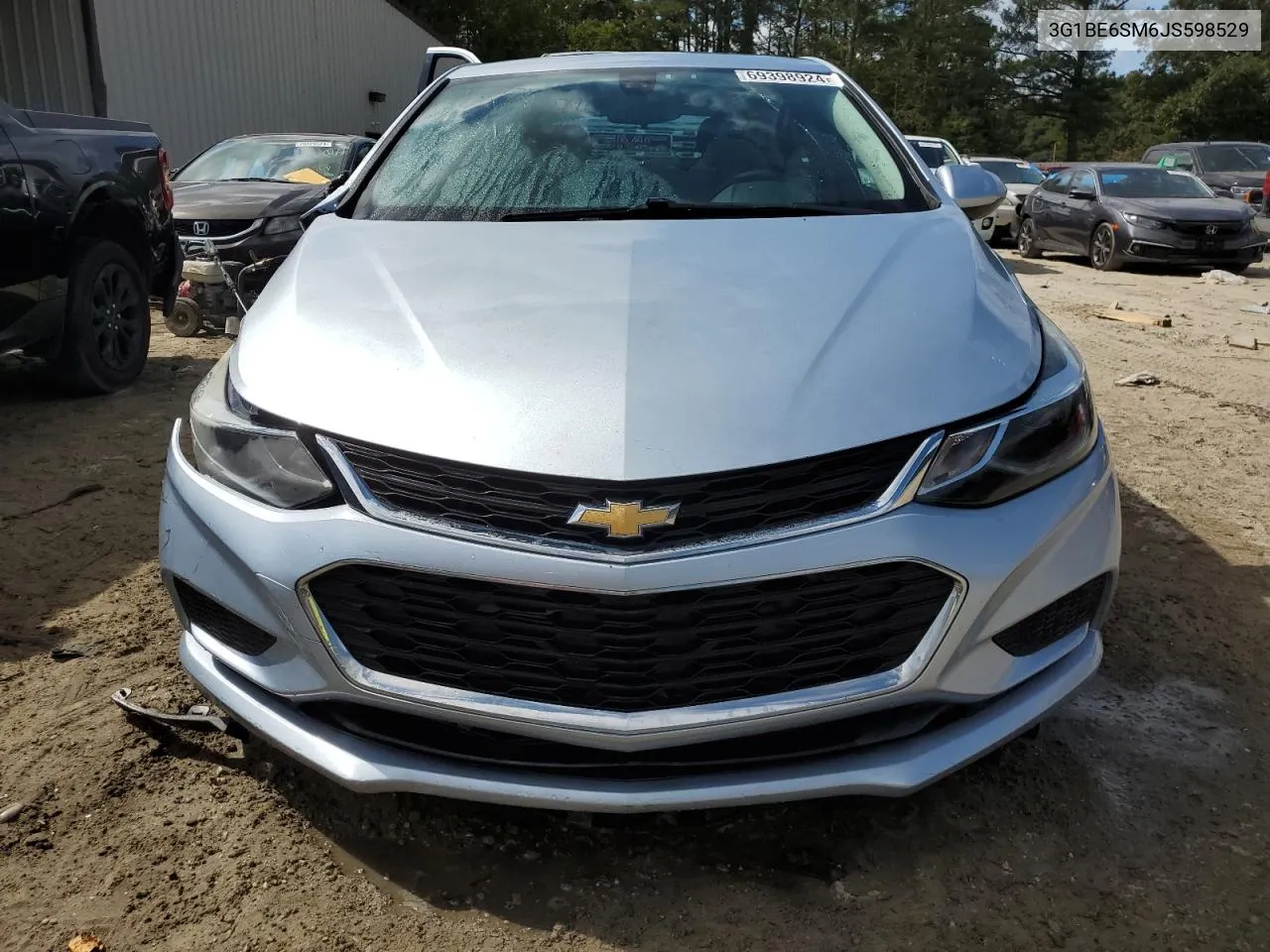 3G1BE6SM6JS598529 2018 Chevrolet Cruze Lt