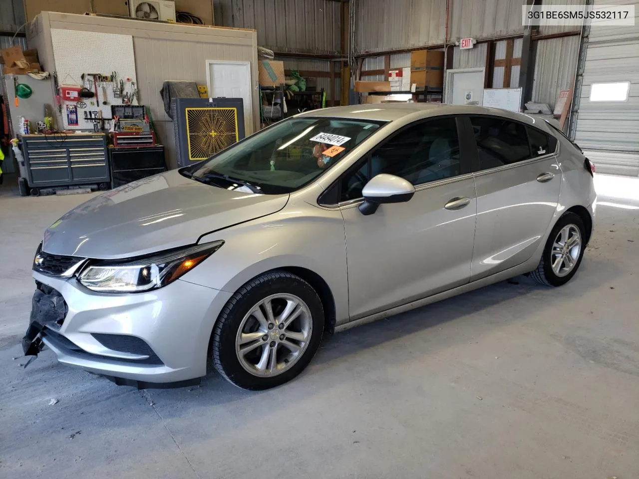 2018 Chevrolet Cruze Lt VIN: 3G1BE6SM5JS532117 Lot: 69403414