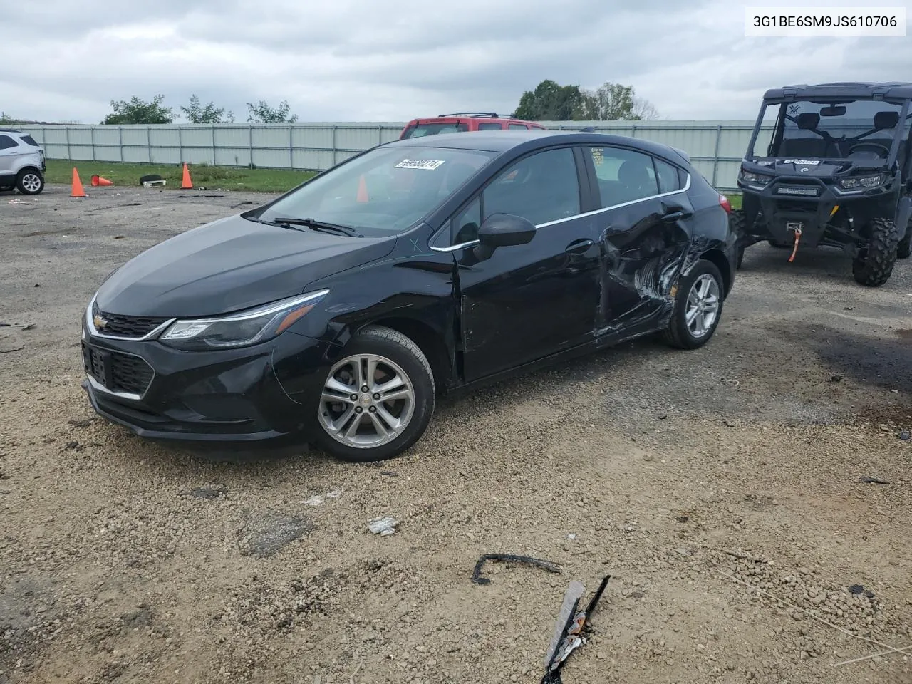 2018 Chevrolet Cruze Lt VIN: 3G1BE6SM9JS610706 Lot: 69580274