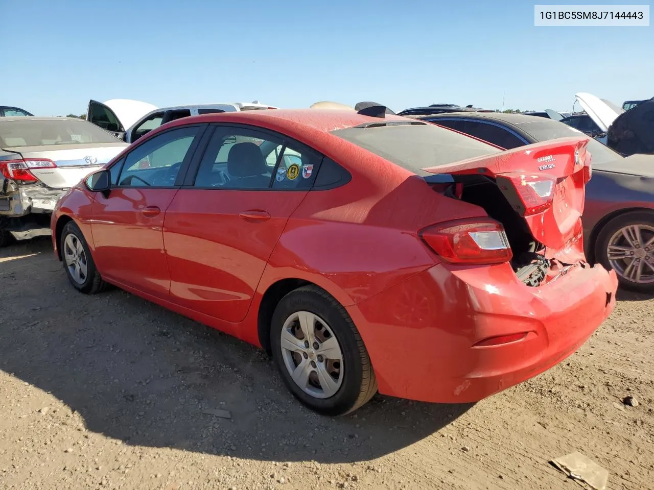 1G1BC5SM8J7144443 2018 Chevrolet Cruze Ls