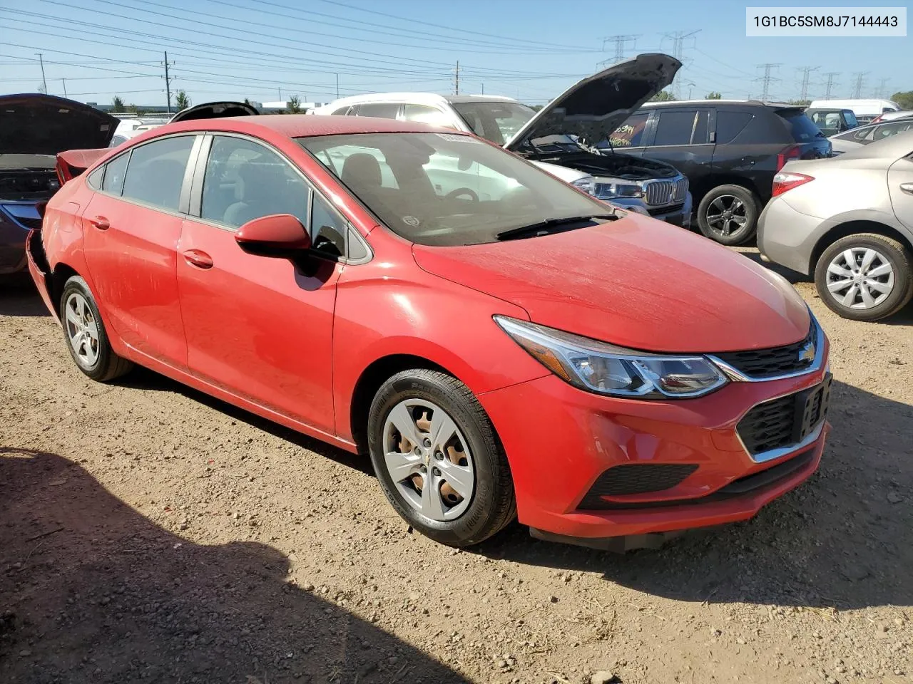 1G1BC5SM8J7144443 2018 Chevrolet Cruze Ls