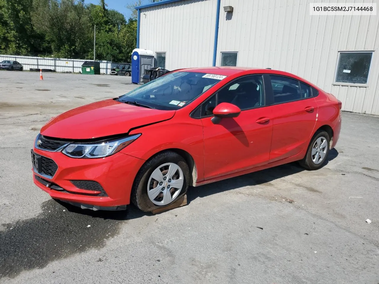 2018 Chevrolet Cruze Ls VIN: 1G1BC5SM2J7144468 Lot: 69788124