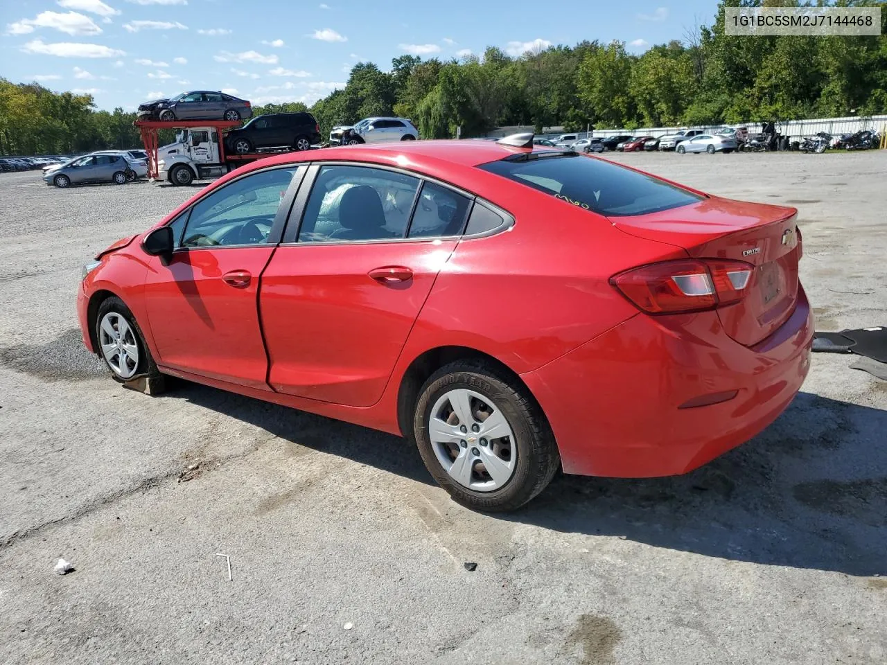 2018 Chevrolet Cruze Ls VIN: 1G1BC5SM2J7144468 Lot: 69788124