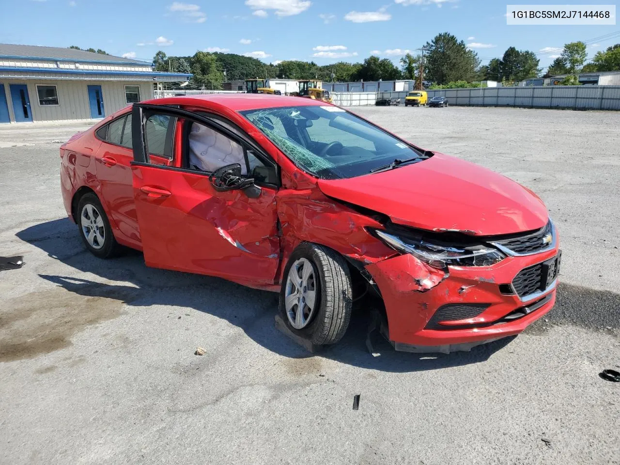 1G1BC5SM2J7144468 2018 Chevrolet Cruze Ls