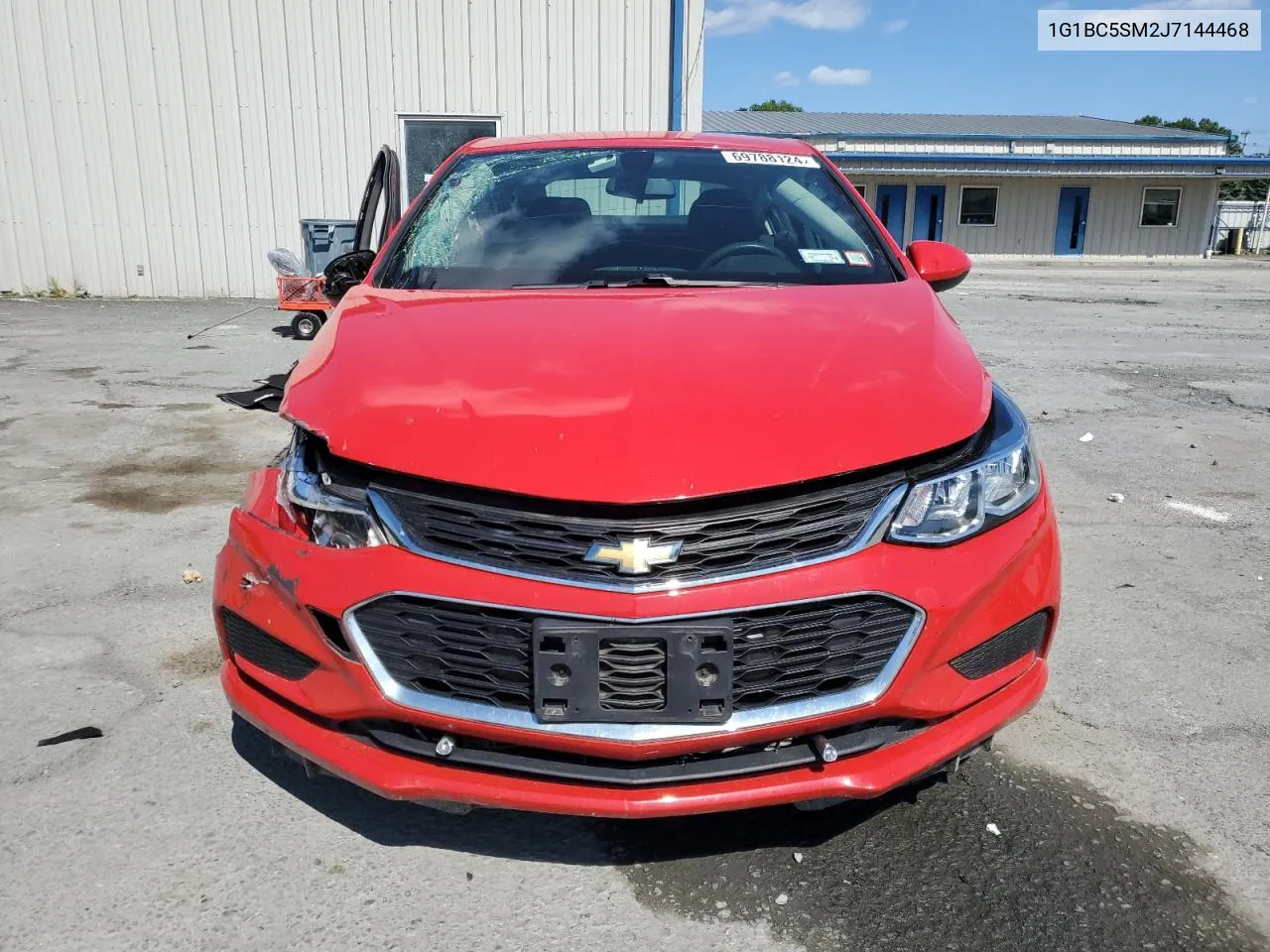 2018 Chevrolet Cruze Ls VIN: 1G1BC5SM2J7144468 Lot: 69788124