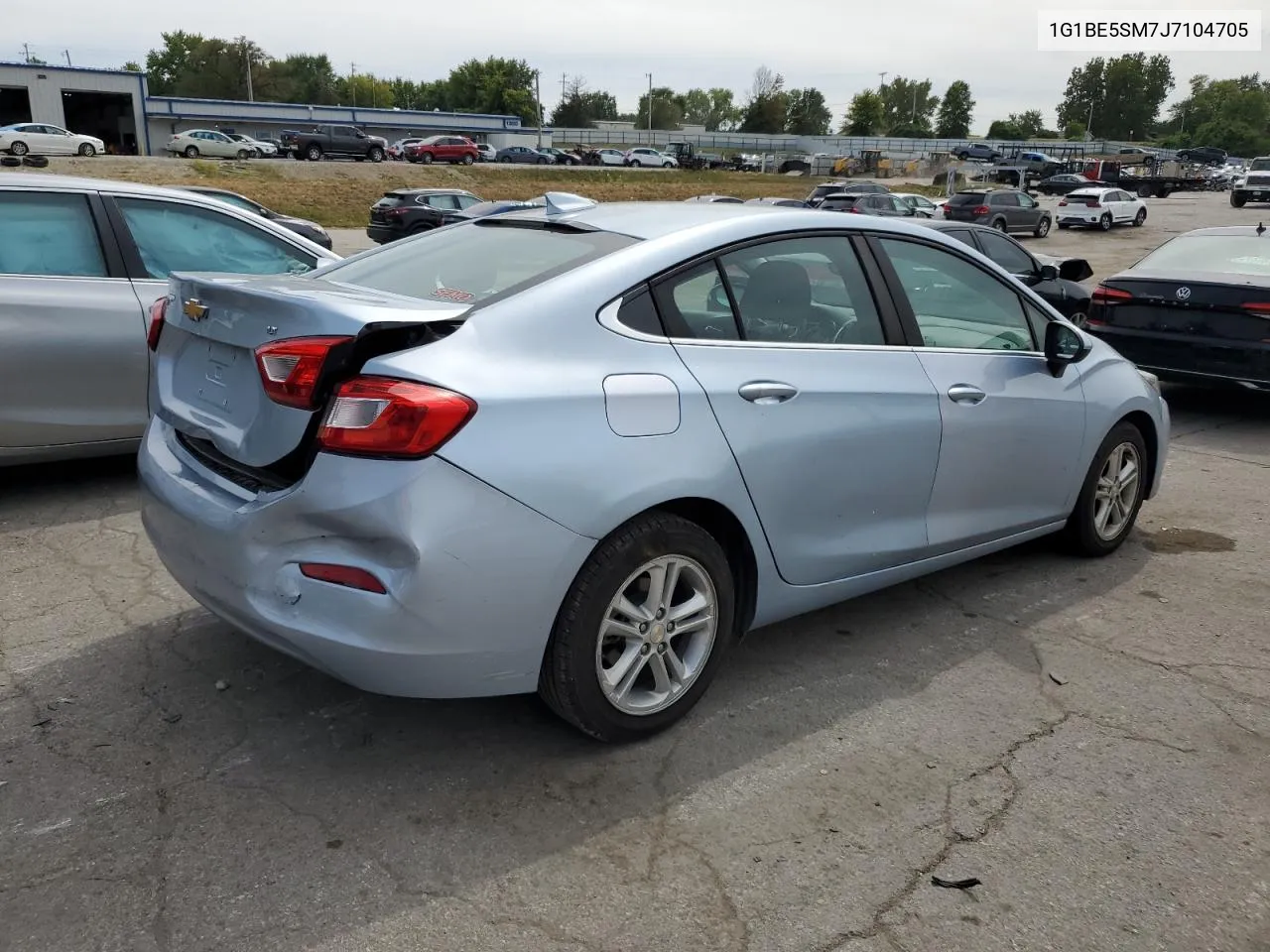 2018 Chevrolet Cruze Lt VIN: 1G1BE5SM7J7104705 Lot: 69802324