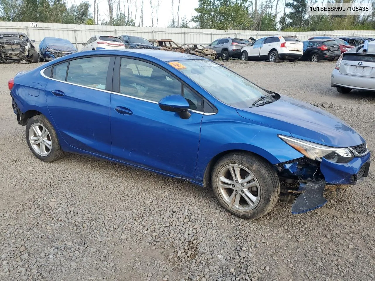 2018 Chevrolet Cruze Lt VIN: 1G1BE5SM9J7105435 Lot: 69949254