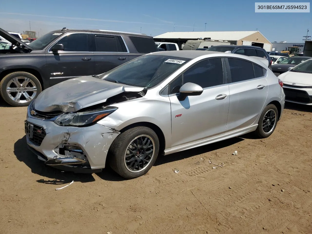 3G1BE6SM7JS594523 2018 Chevrolet Cruze Lt