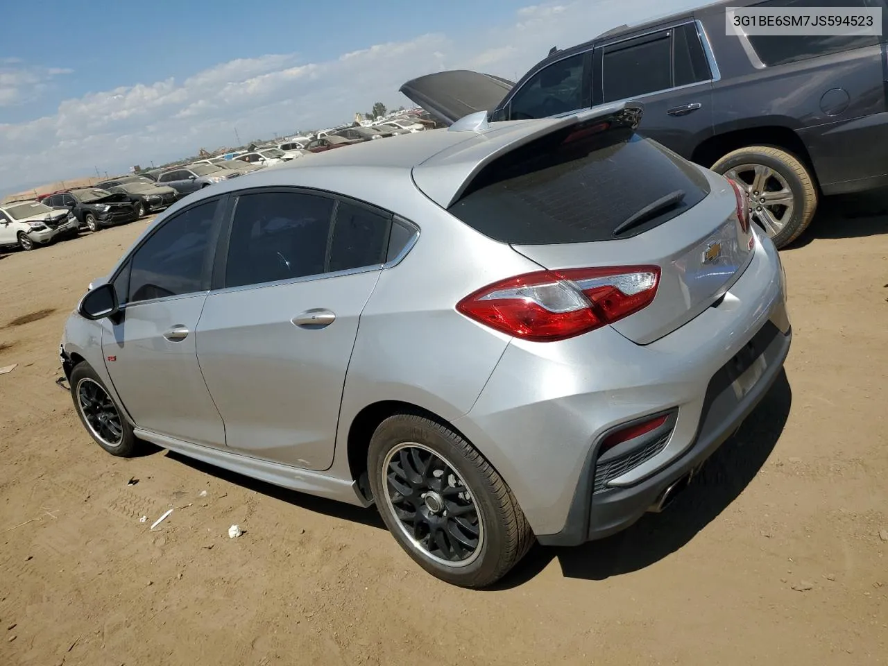 3G1BE6SM7JS594523 2018 Chevrolet Cruze Lt