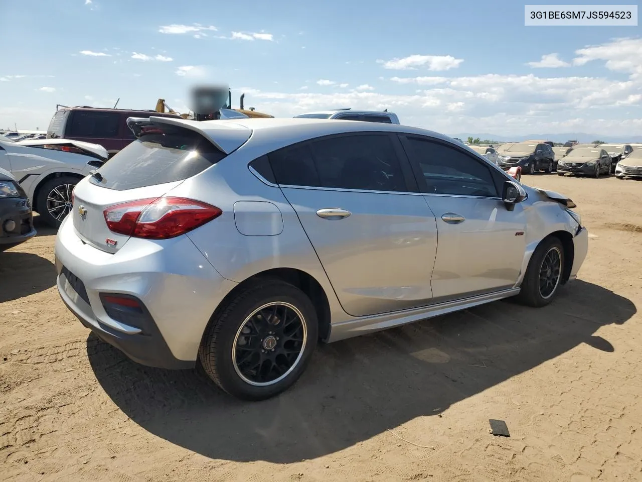 2018 Chevrolet Cruze Lt VIN: 3G1BE6SM7JS594523 Lot: 69962164