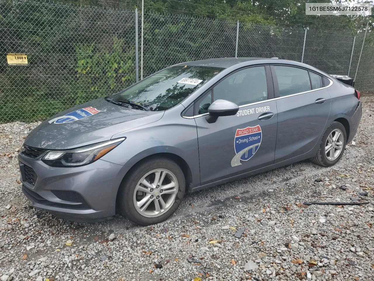 1G1BE5SM6J7122578 2018 Chevrolet Cruze Lt