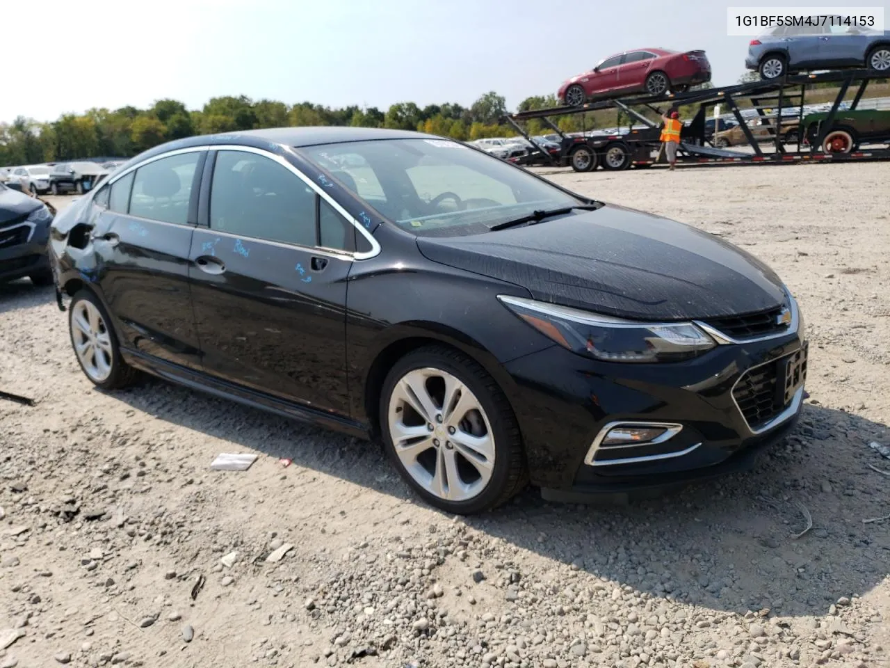 1G1BF5SM4J7114153 2018 Chevrolet Cruze Premier