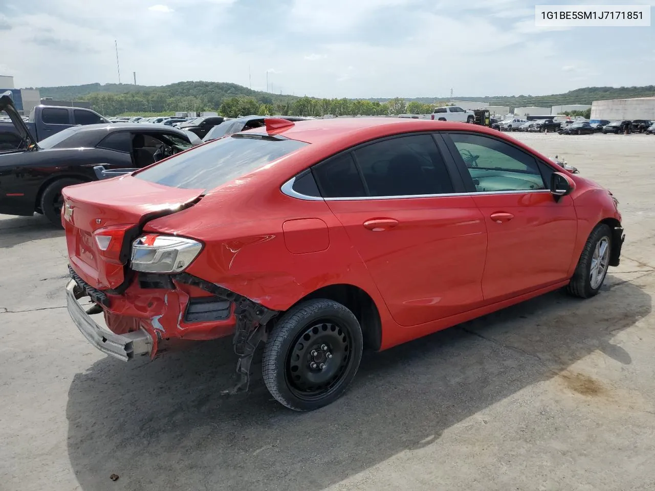 2018 Chevrolet Cruze Lt VIN: 1G1BE5SM1J7171851 Lot: 70220644