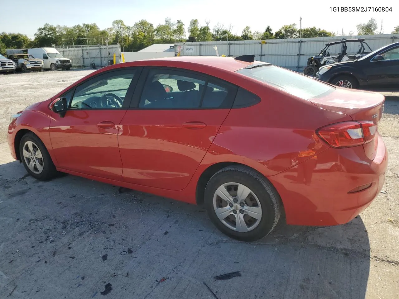 2018 Chevrolet Cruze Ls VIN: 1G1BB5SM2J7160804 Lot: 70309304