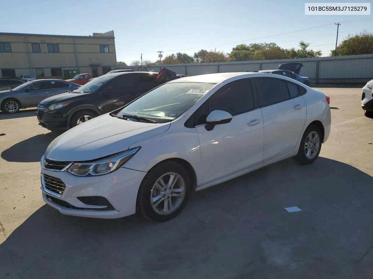 2018 Chevrolet Cruze Ls VIN: 1G1BC5SM3J7125279 Lot: 70340694