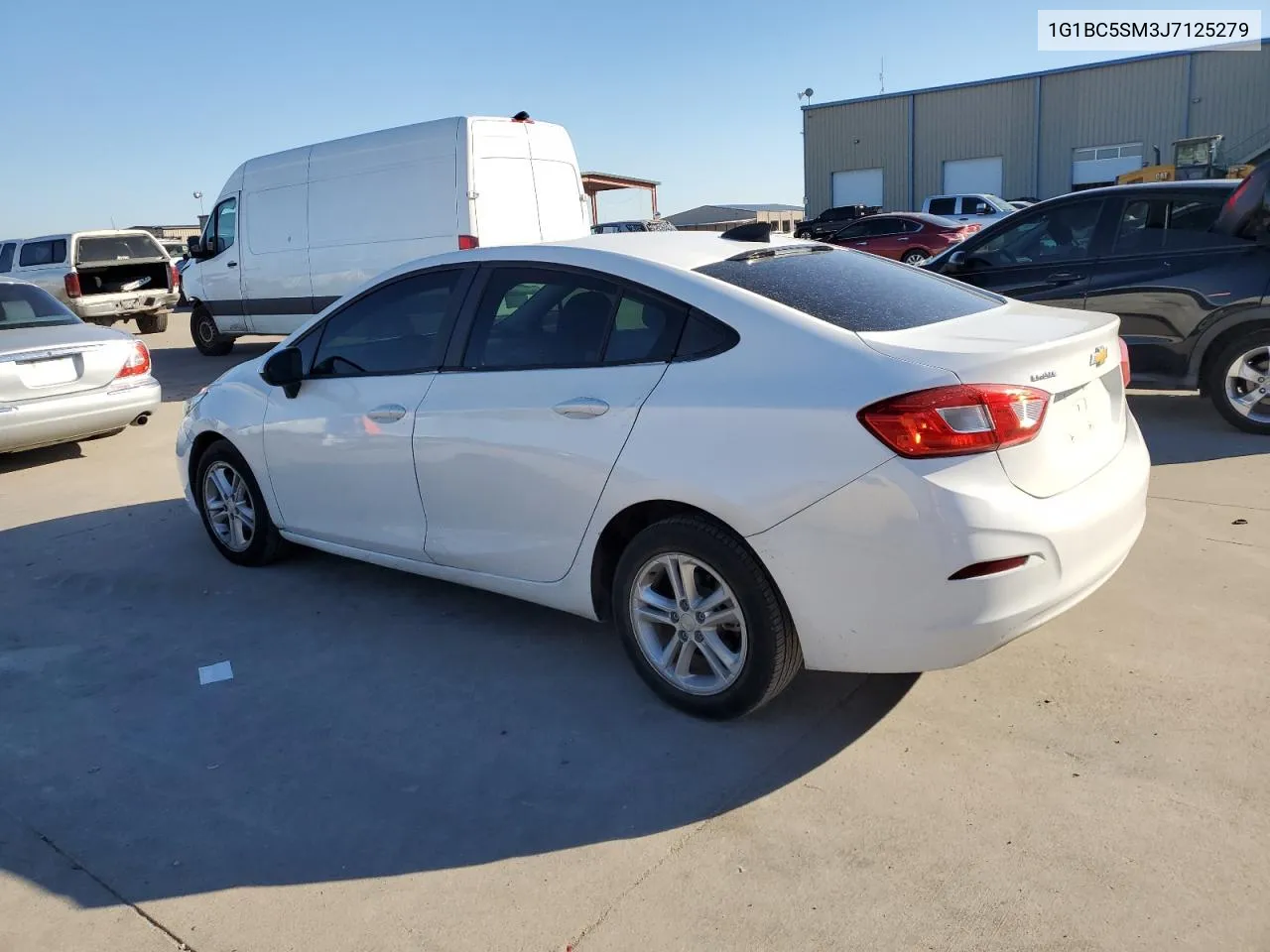 2018 Chevrolet Cruze Ls VIN: 1G1BC5SM3J7125279 Lot: 70340694