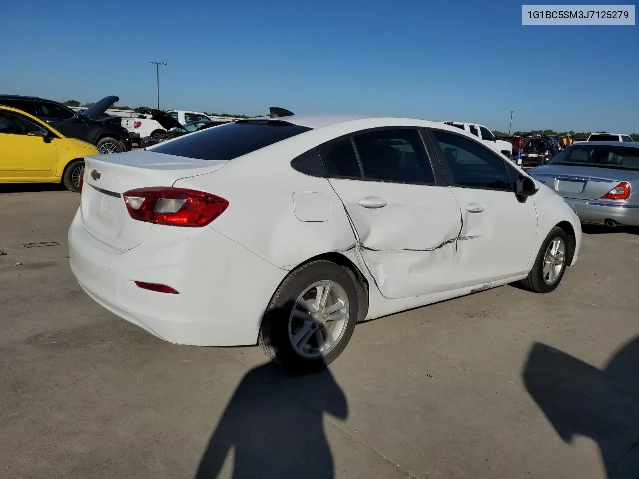 2018 Chevrolet Cruze Ls VIN: 1G1BC5SM3J7125279 Lot: 70340694