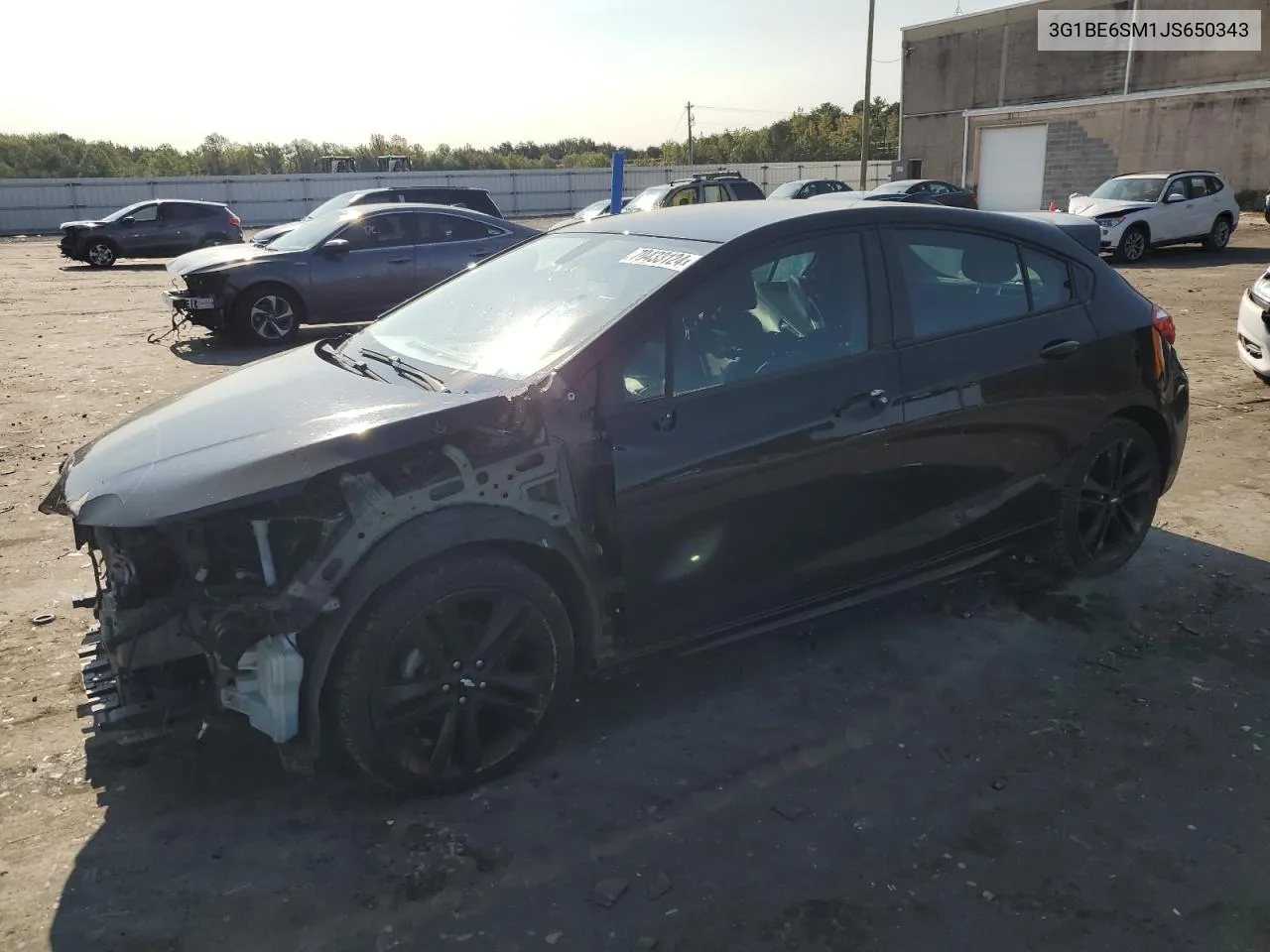 3G1BE6SM1JS650343 2018 Chevrolet Cruze Lt