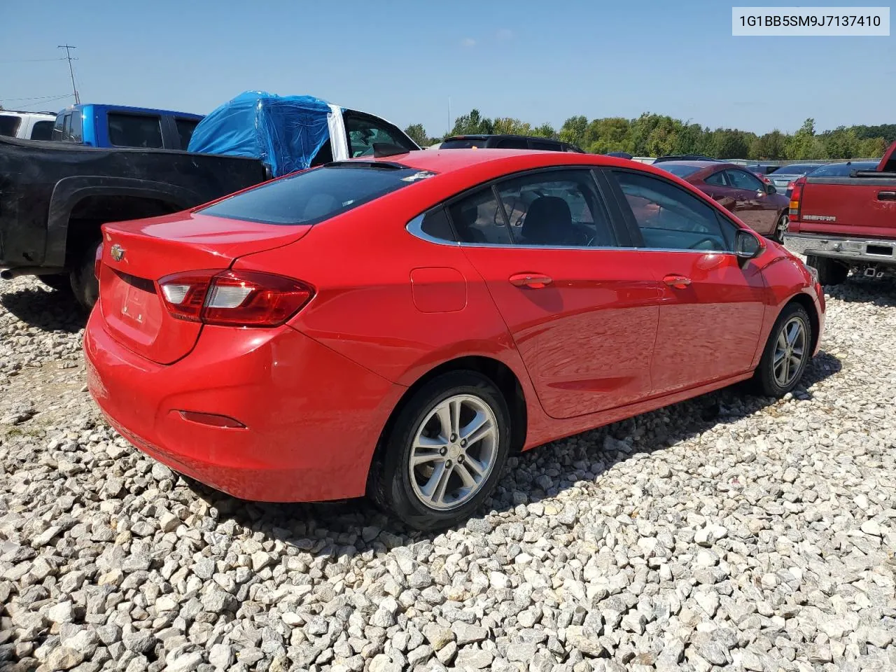 2018 Chevrolet Cruze Ls VIN: 1G1BB5SM9J7137410 Lot: 70460224