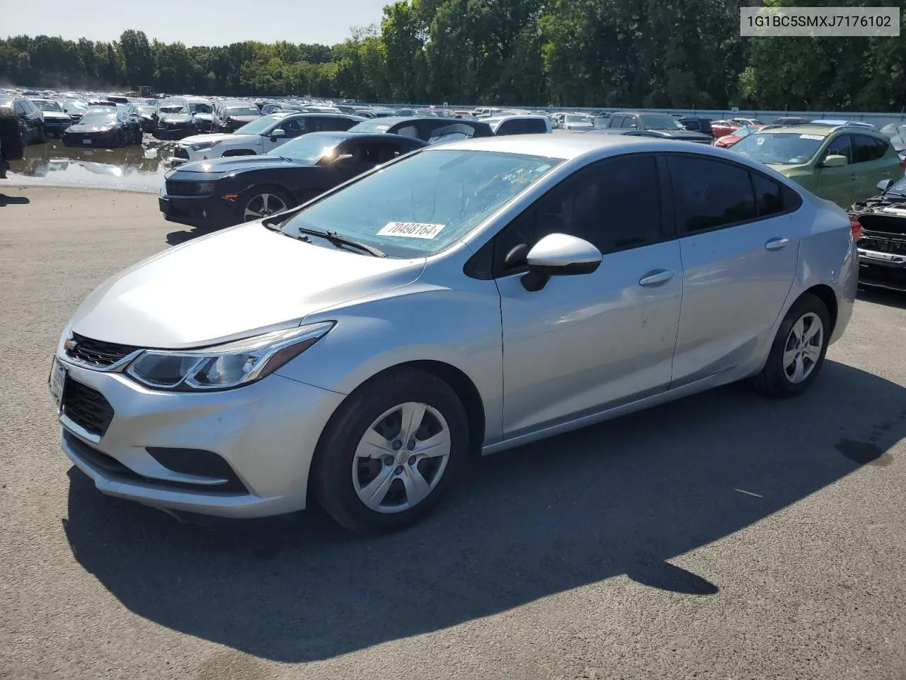 2018 Chevrolet Cruze Ls VIN: 1G1BC5SMXJ7176102 Lot: 70498164