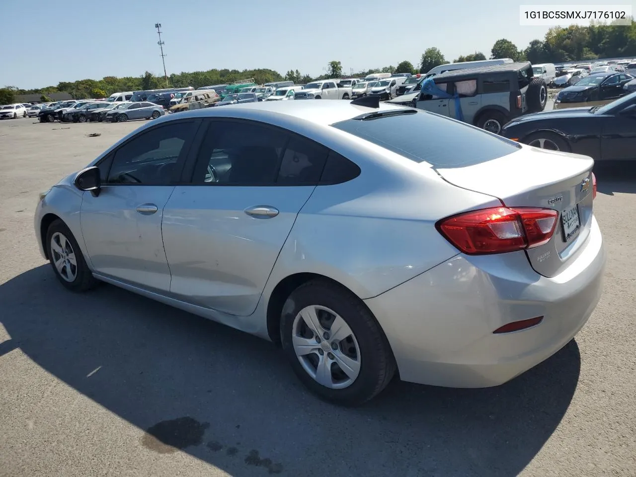 2018 Chevrolet Cruze Ls VIN: 1G1BC5SMXJ7176102 Lot: 70498164