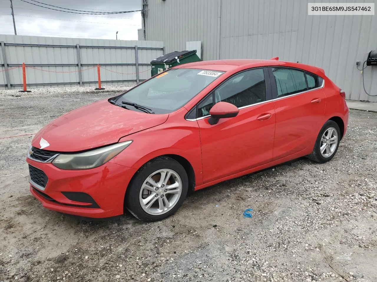 2018 Chevrolet Cruze Lt VIN: 3G1BE6SM9JS547462 Lot: 70633064