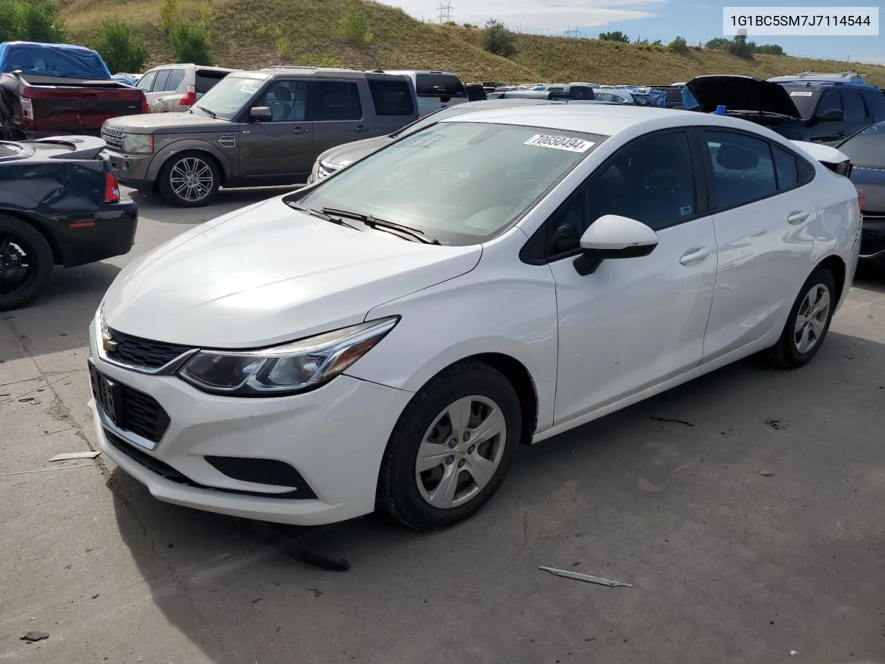 1G1BC5SM7J7114544 2018 Chevrolet Cruze Ls