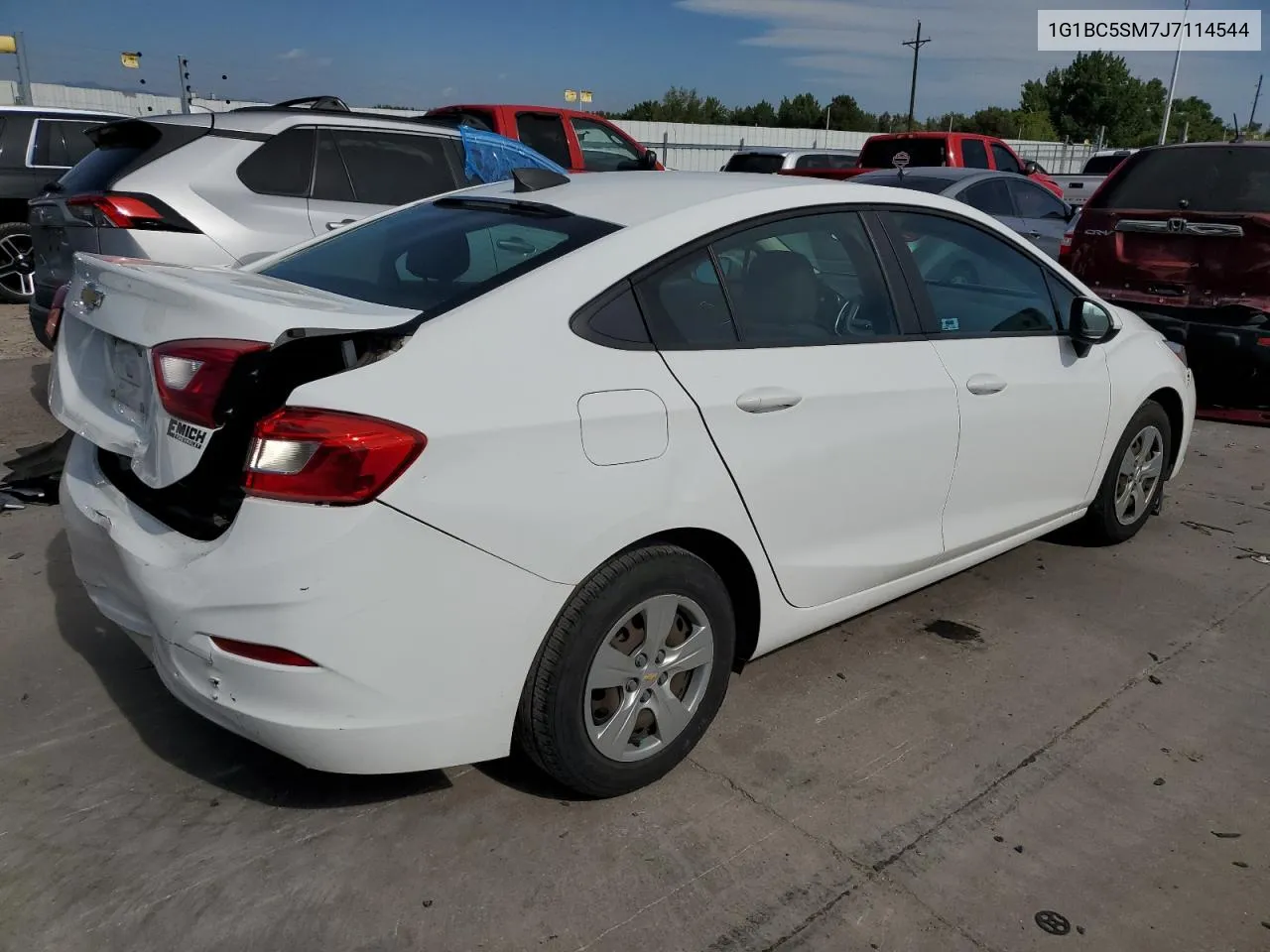 1G1BC5SM7J7114544 2018 Chevrolet Cruze Ls