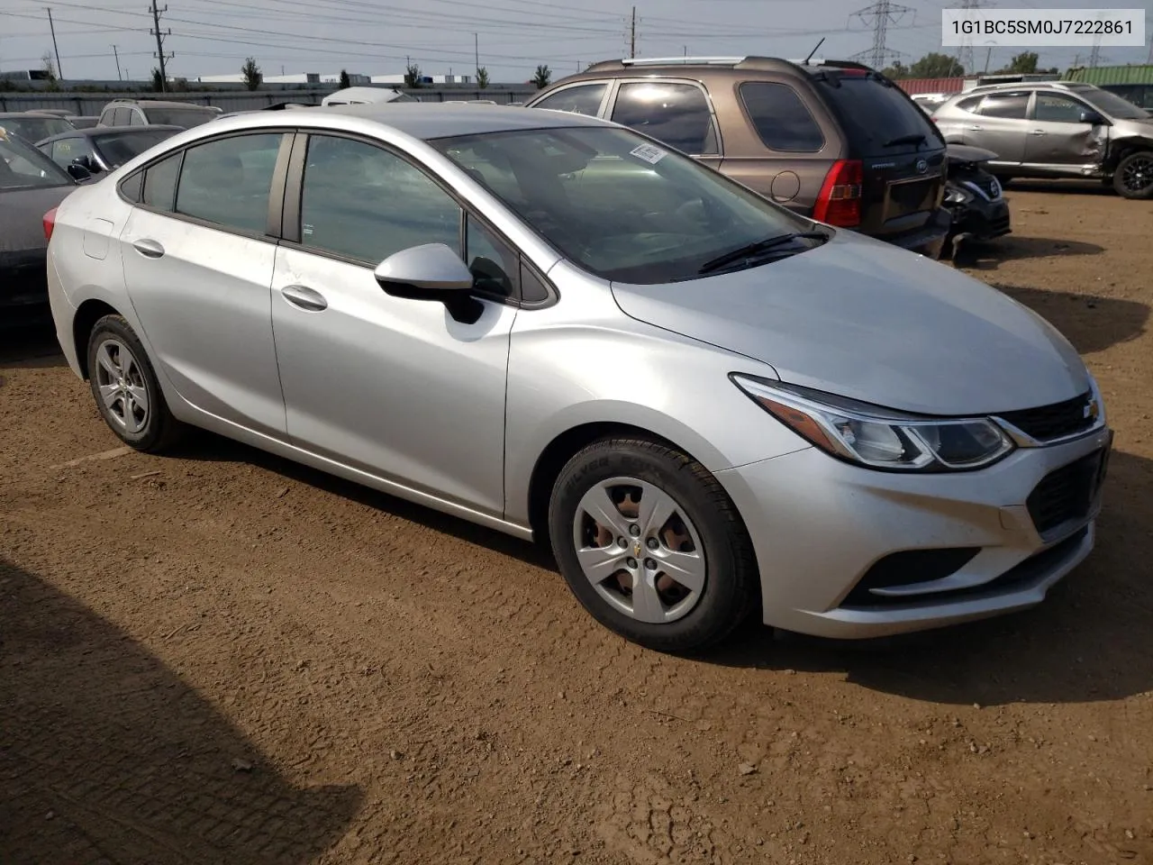 2018 Chevrolet Cruze Ls VIN: 1G1BC5SM0J7222861 Lot: 70876664