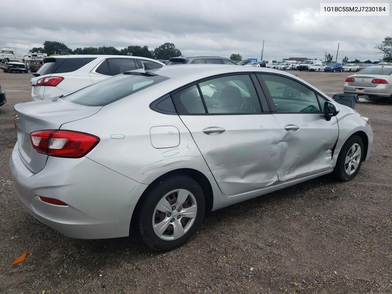 2018 Chevrolet Cruze Ls VIN: 1G1BC5SM2J7230184 Lot: 71046204