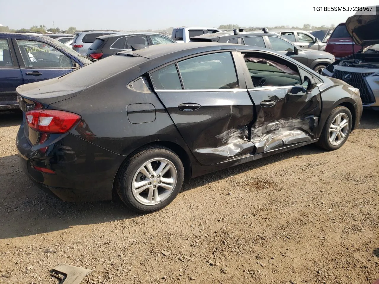 2018 Chevrolet Cruze Lt VIN: 1G1BE5SM5J7238967 Lot: 71064284