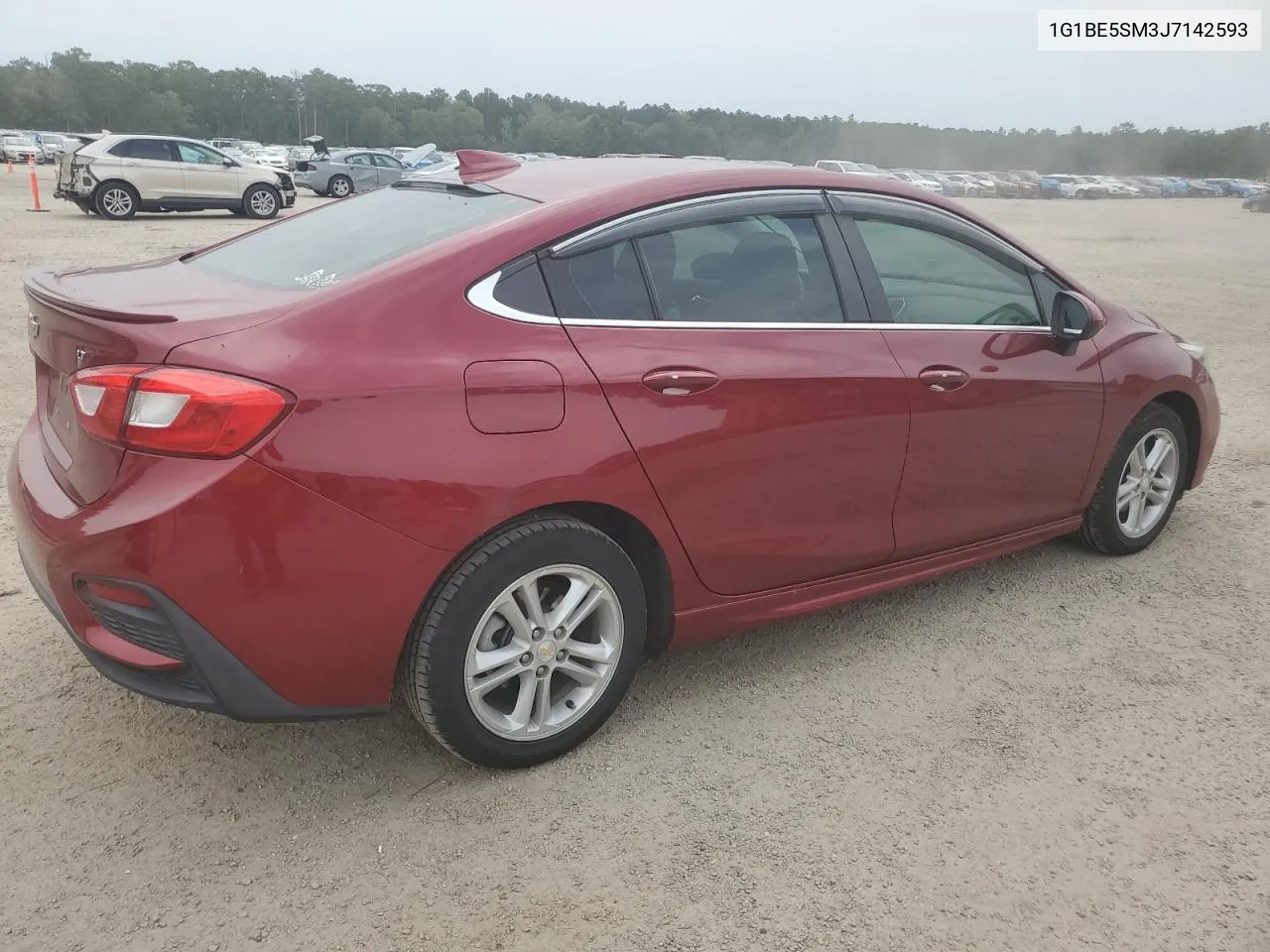 2018 Chevrolet Cruze Lt VIN: 1G1BE5SM3J7142593 Lot: 71162694