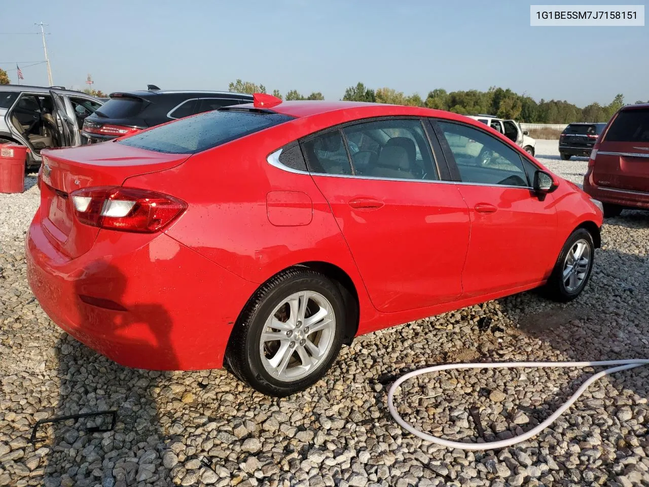 2018 Chevrolet Cruze Lt VIN: 1G1BE5SM7J7158151 Lot: 71181124