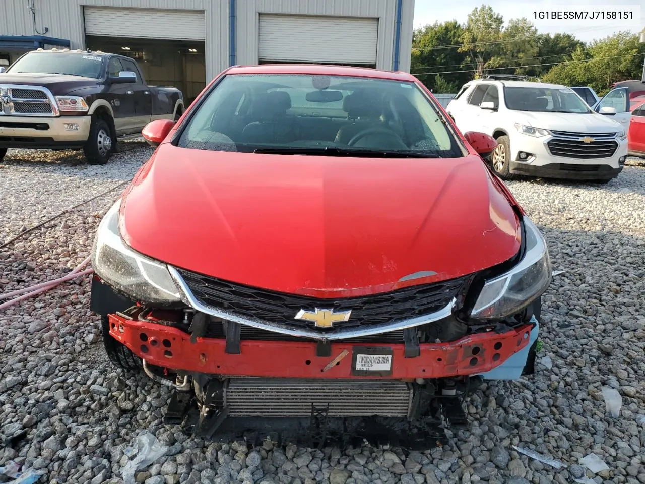 2018 Chevrolet Cruze Lt VIN: 1G1BE5SM7J7158151 Lot: 71181124