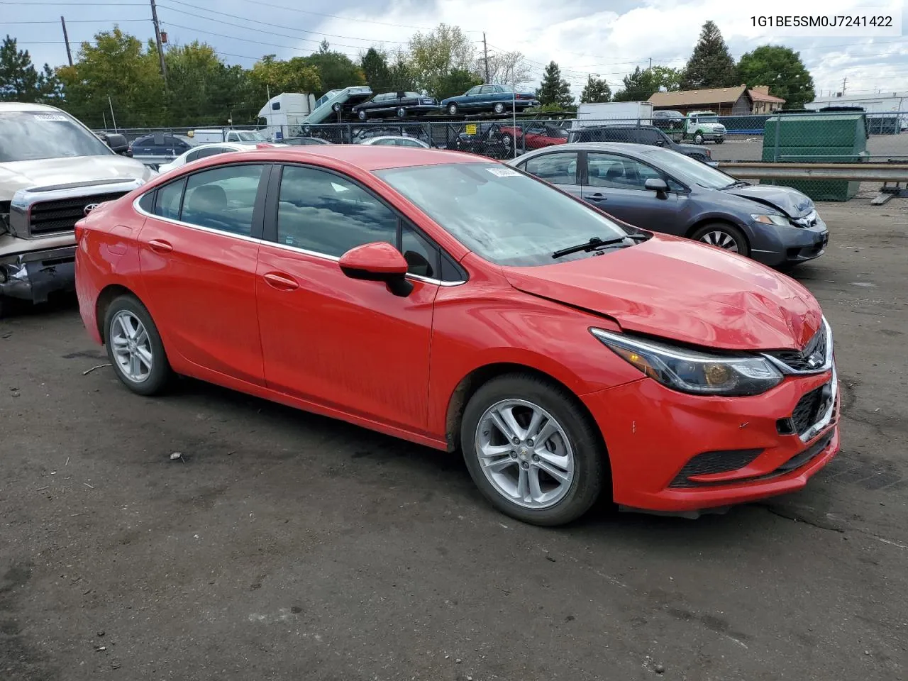 2018 Chevrolet Cruze Lt VIN: 1G1BE5SM0J7241422 Lot: 71260674