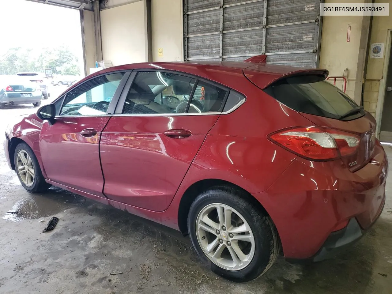 3G1BE6SM4JS593491 2018 Chevrolet Cruze Lt