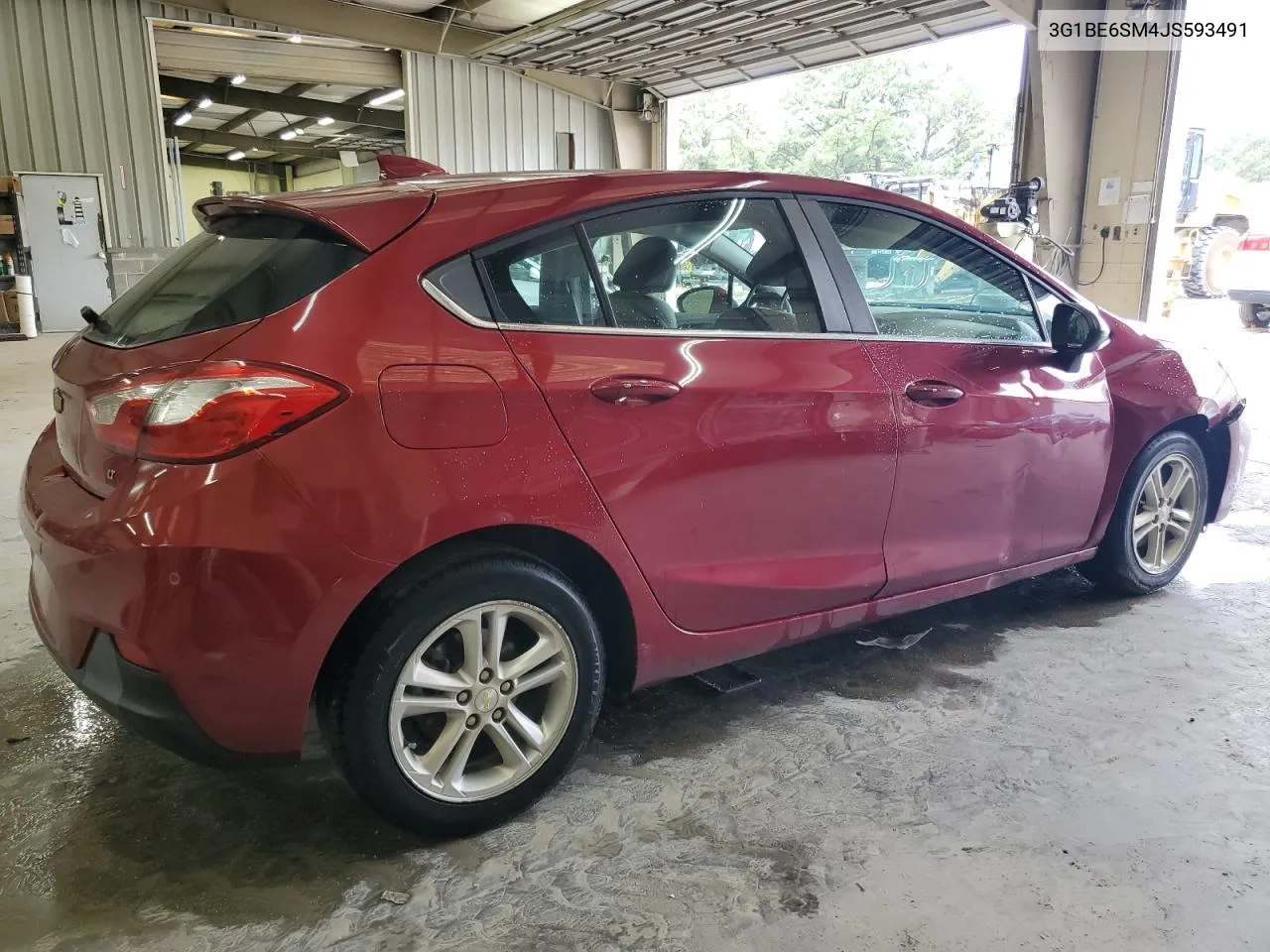 2018 Chevrolet Cruze Lt VIN: 3G1BE6SM4JS593491 Lot: 71336514