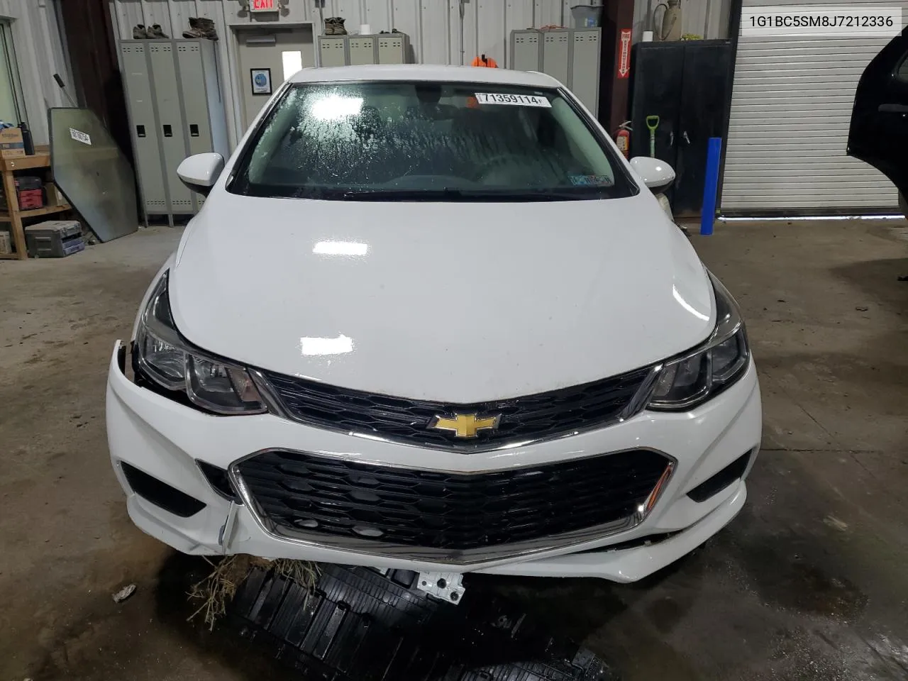 2018 Chevrolet Cruze Ls VIN: 1G1BC5SM8J7212336 Lot: 71359114