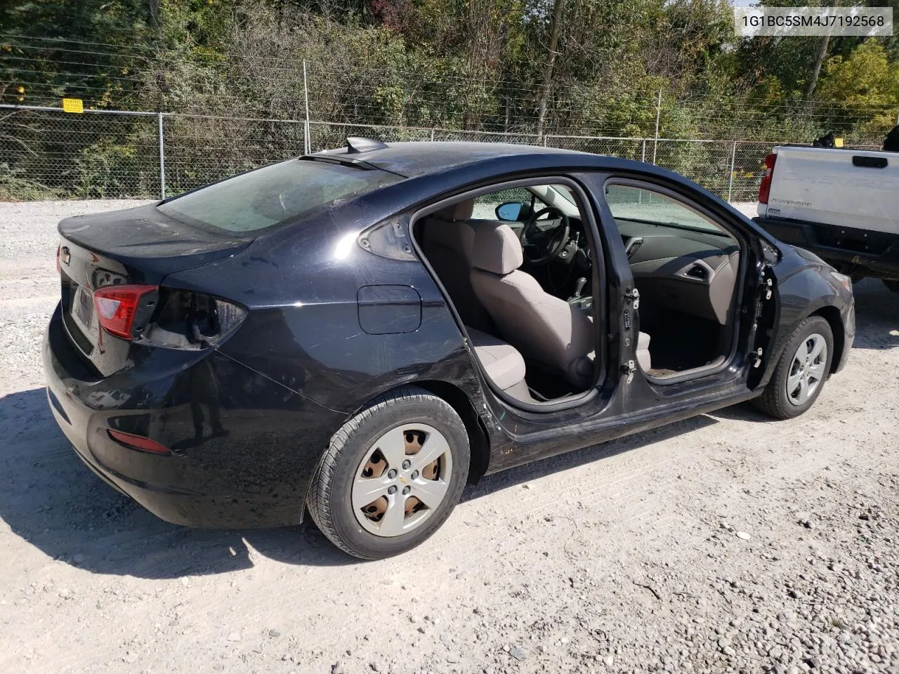 2018 Chevrolet Cruze Ls VIN: 1G1BC5SM4J7192568 Lot: 71427744