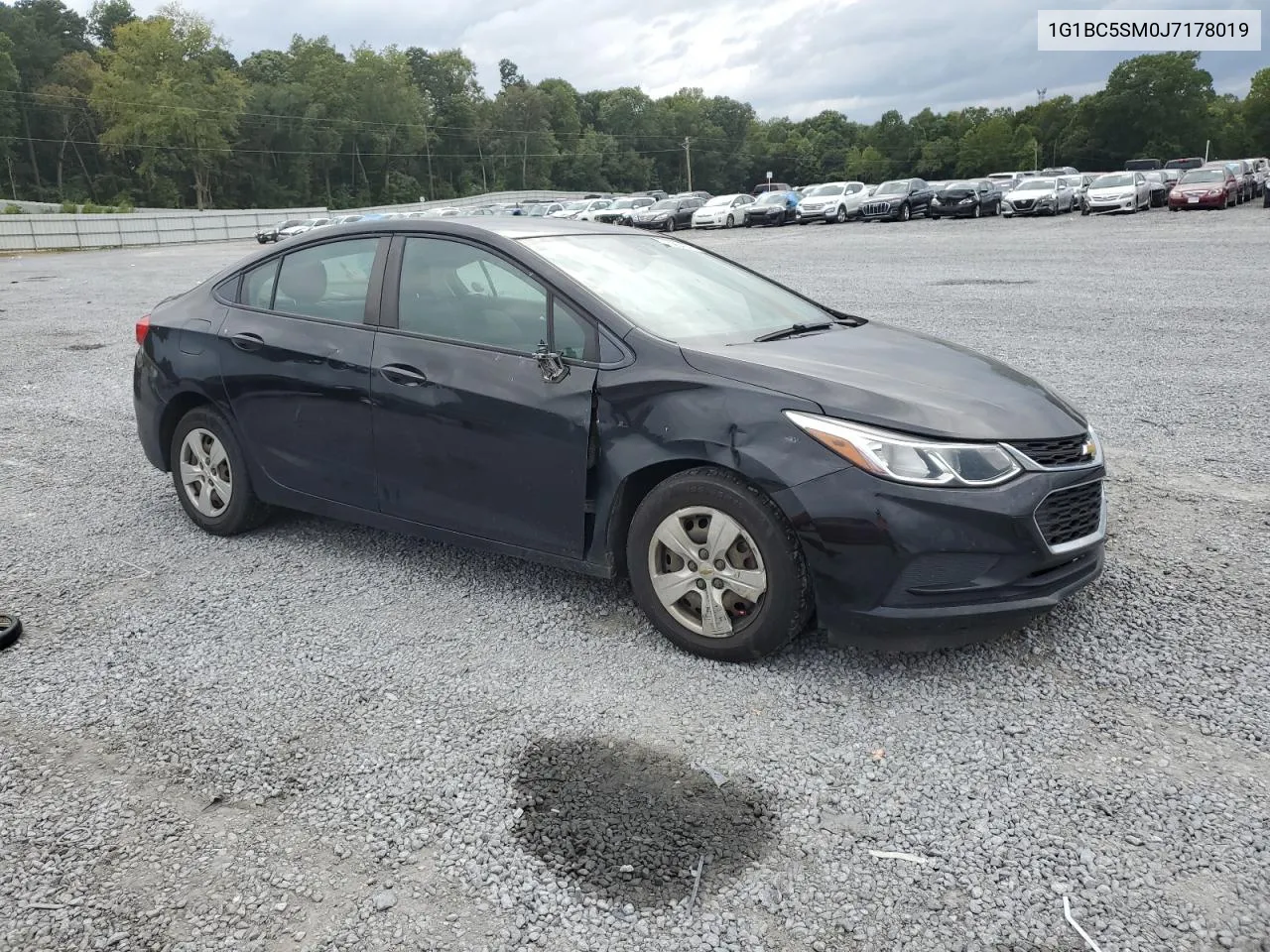 2018 Chevrolet Cruze Ls VIN: 1G1BC5SM0J7178019 Lot: 71525434