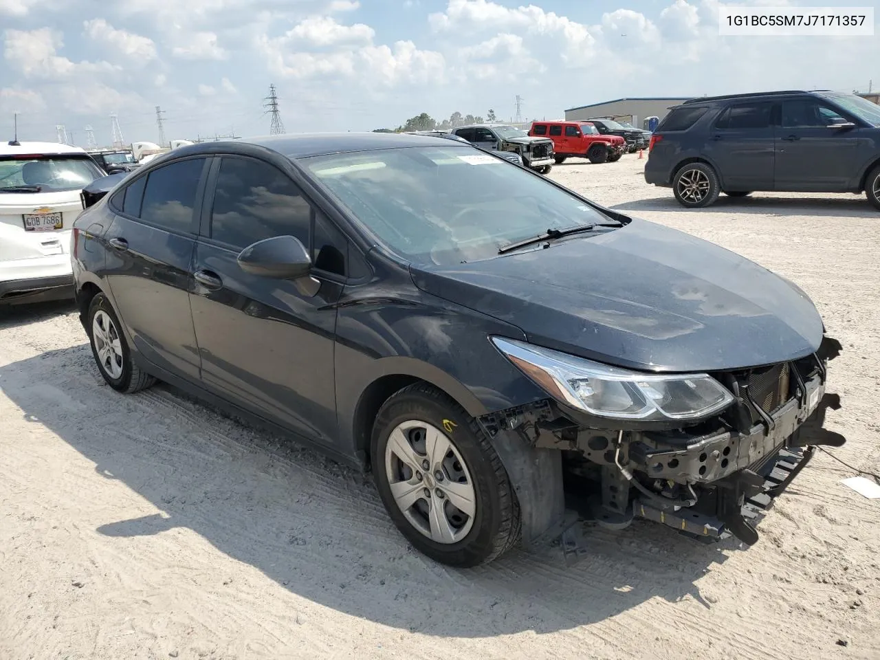 2018 Chevrolet Cruze Ls VIN: 1G1BC5SM7J7171357 Lot: 71536004