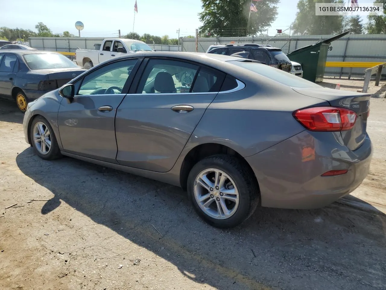 2018 Chevrolet Cruze Lt VIN: 1G1BE5SM0J7136394 Lot: 71564174