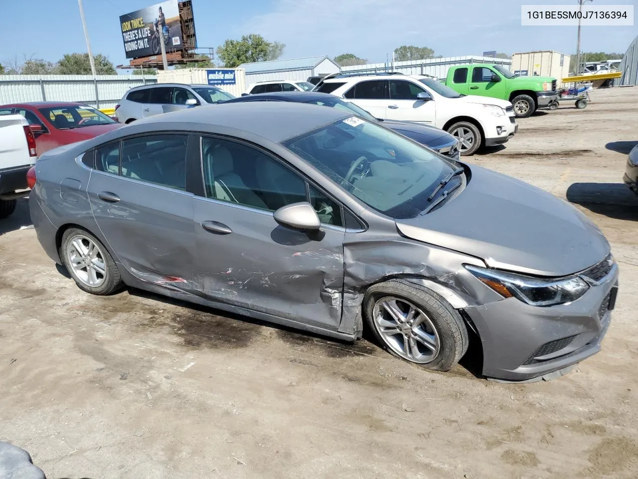 1G1BE5SM0J7136394 2018 Chevrolet Cruze Lt