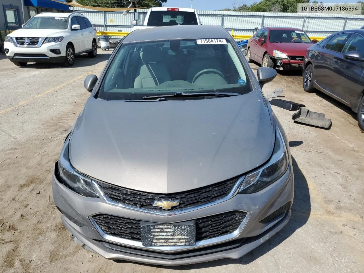 1G1BE5SM0J7136394 2018 Chevrolet Cruze Lt